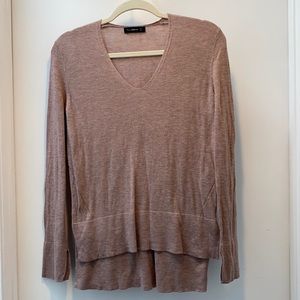 Zara Lightweight Hi Lo Sweater